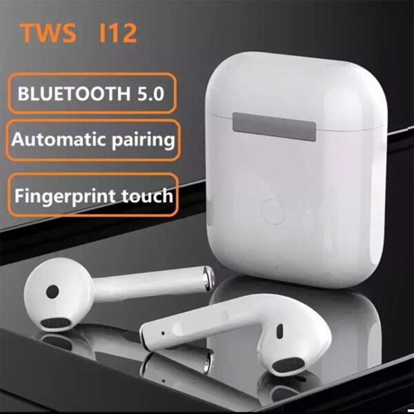 100pcs Original Air 2 TWS Bluetooth Headphones Wireless Headset New i12 Pods 2nd Generation Earphone With Charing Box Mic Free Shipping