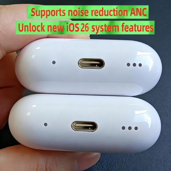 New Pro 2 ANC Wireless Bluetooth Headphones Pro 3 Active Noise Cancelling Transparency USB-C Cable Handfree Headset