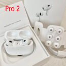 New Pro 2 ANC Wireless Bluetooth Headphones Pro 3 Active Noise Cancelling Transparency USB-C Cable Handfree Headset - Pro 2