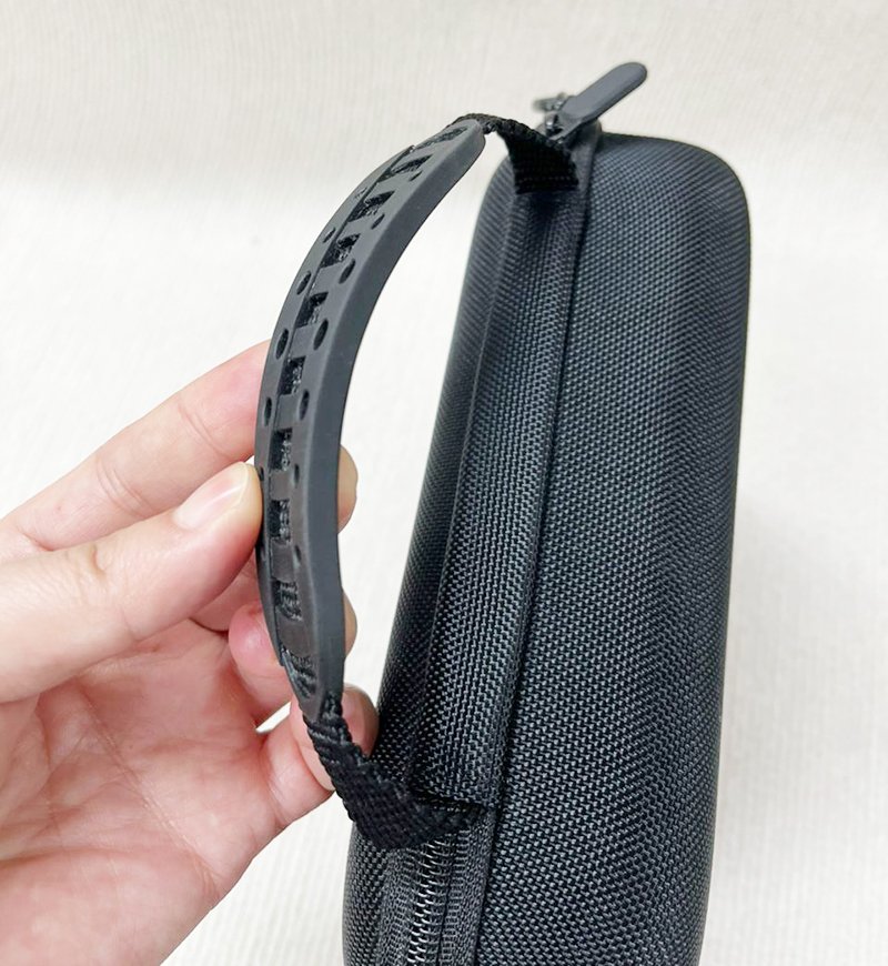 Travel Case for Apple AirPods Max Double Zipper Design Waterproof and moisture-proof Shockproof EVA Anti-Scratch Velvet Interior - Image 6