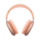 Max 2 Pro ANC Wireless Bluetooth Earphones Matel Case Active Noise Cancelling Headset Transparency Saptail Gyroscope GPS Headphones - Orange