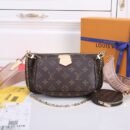 LV-style Monogram Multi Pochette Accessoires 5-in-1 Crossbody Bag - Monogram