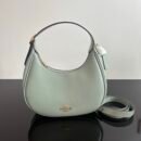 Coach Diamond Quilted Leather Hobo Shoulder & Crossbody Bag - cyan