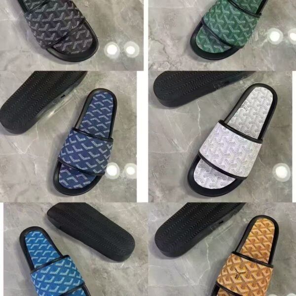 Classic Monogram Slide Sandals, Unisex Casual Slippers