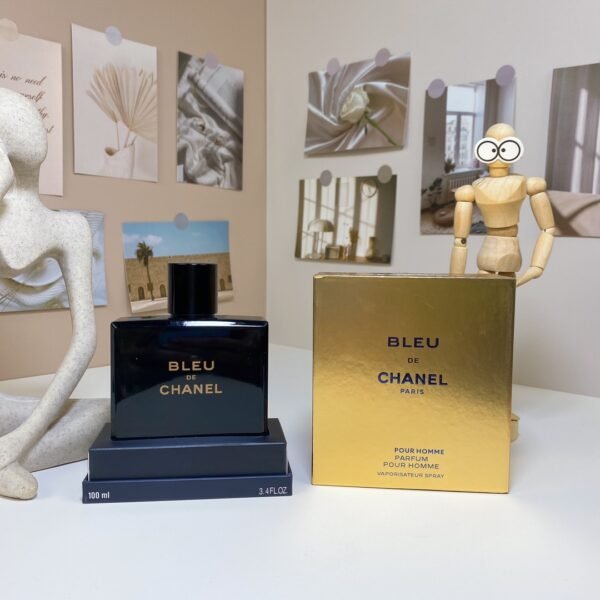 Men’s Luxury Perfume Set | Bleu de Chanel / Armani Stronger With You Intensely 100ml