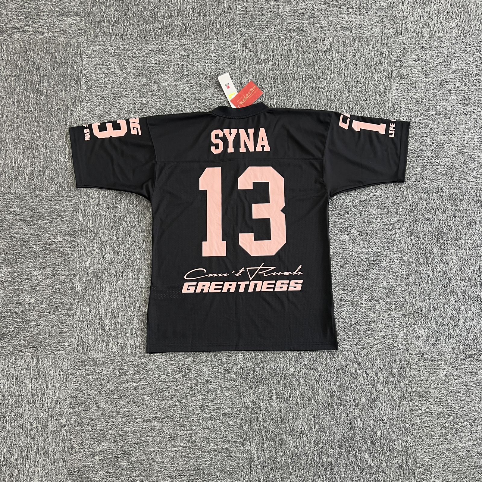 Black Pink Streetwear Jersey Syna World "13" Hip Hop T-Shirt - Image 2