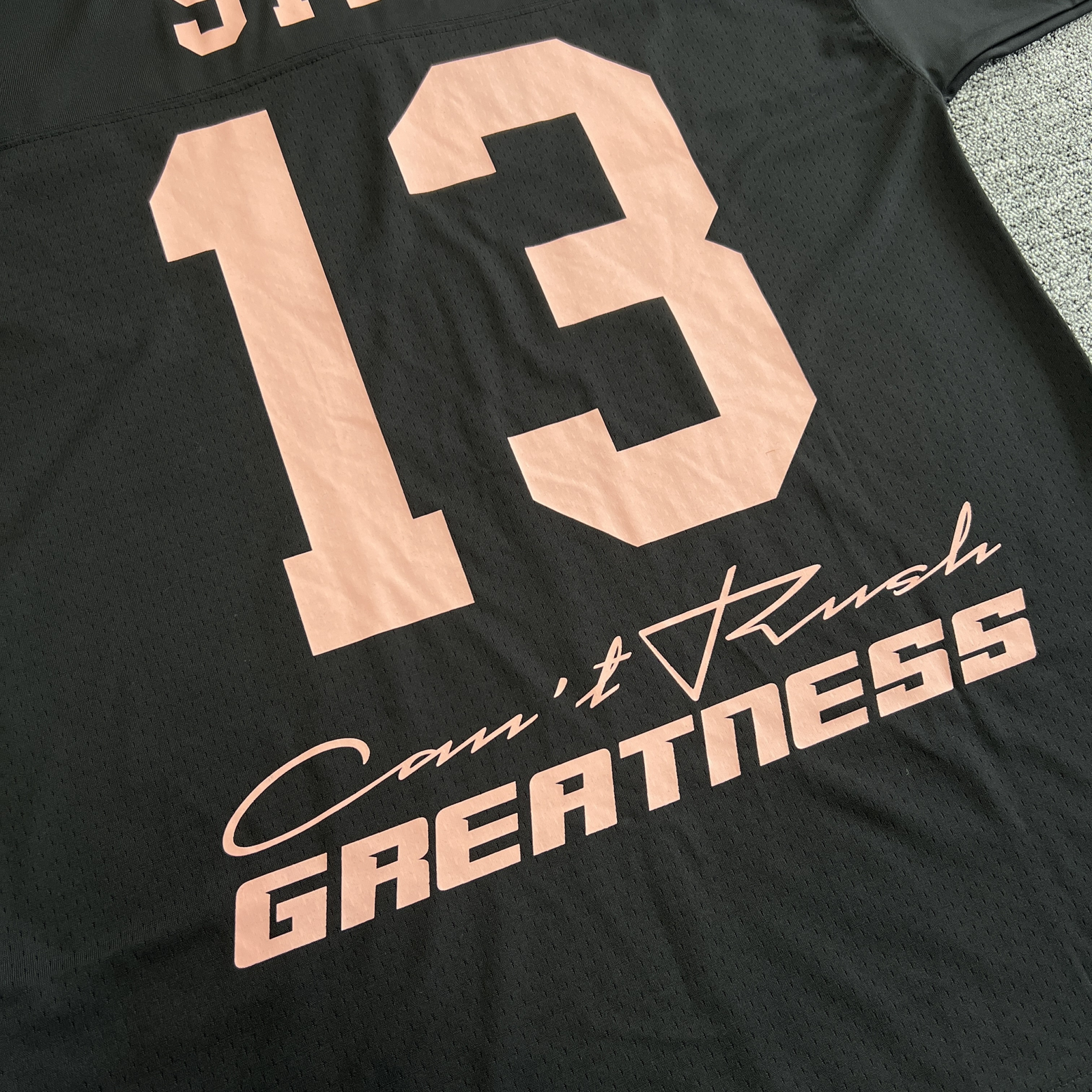 Black Pink Streetwear Jersey Syna World "13" Hip Hop T-Shirt - Image 3