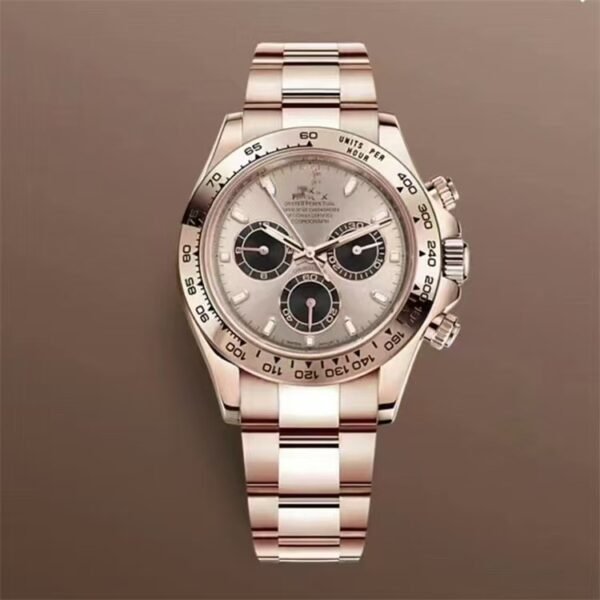 Laobrand Wenle Men's Automatic Mechanical Watch, 6 Hands Luminous Stainless Steel Band Wristwatch