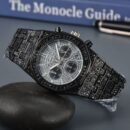 New Arrival Men Business Quartz Watch, Waterproof Wristwatch with Date Display, Stylish Versatile Male Watch - Black