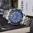 Oujia Fashion Men's Quartz Watch, Alloy Case Business Versatile Wristwatch - Silver