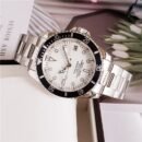 Men Mechanical Watch with Date Window, Automatic Business Wristwatch for Daily Commute - Rose gold