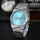 Fashion Business Men's 3 Hands Quartz Watch, Multifunctional Minimalist Versatile Wristwatch - Blue