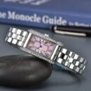 New Business Men Quartz Wristwatch, Luminous Waterproof Calendar Fashion Stainless Steel Men Watch - pink