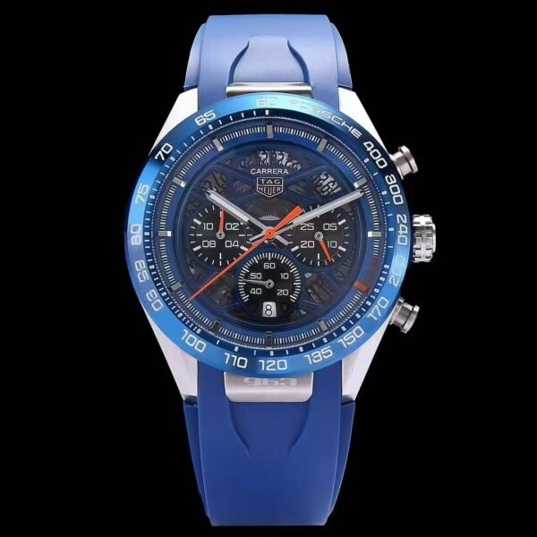 Fashion Men 6 Hands Chronograph Quartz Watch, Multifunctional Business Casual Waterproof Steel Band Wristwatch