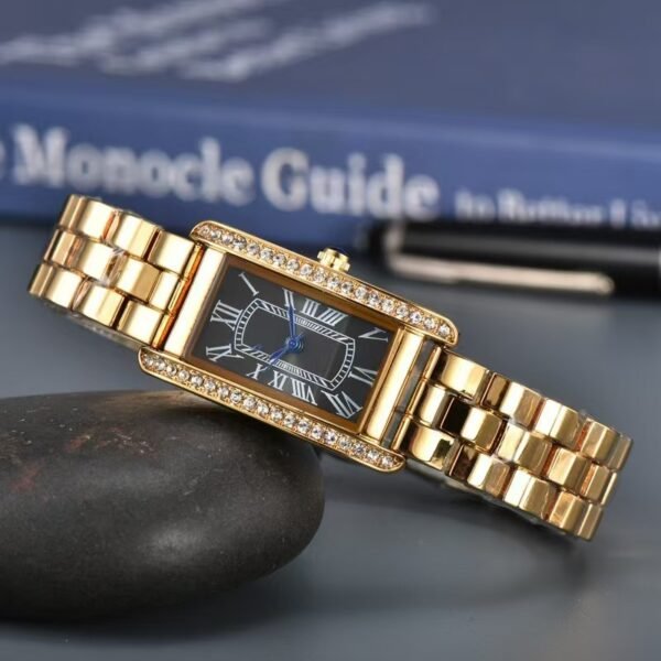 New Business Men Quartz Wristwatch, Luminous Waterproof Calendar Fashion Stainless Steel Men Watch