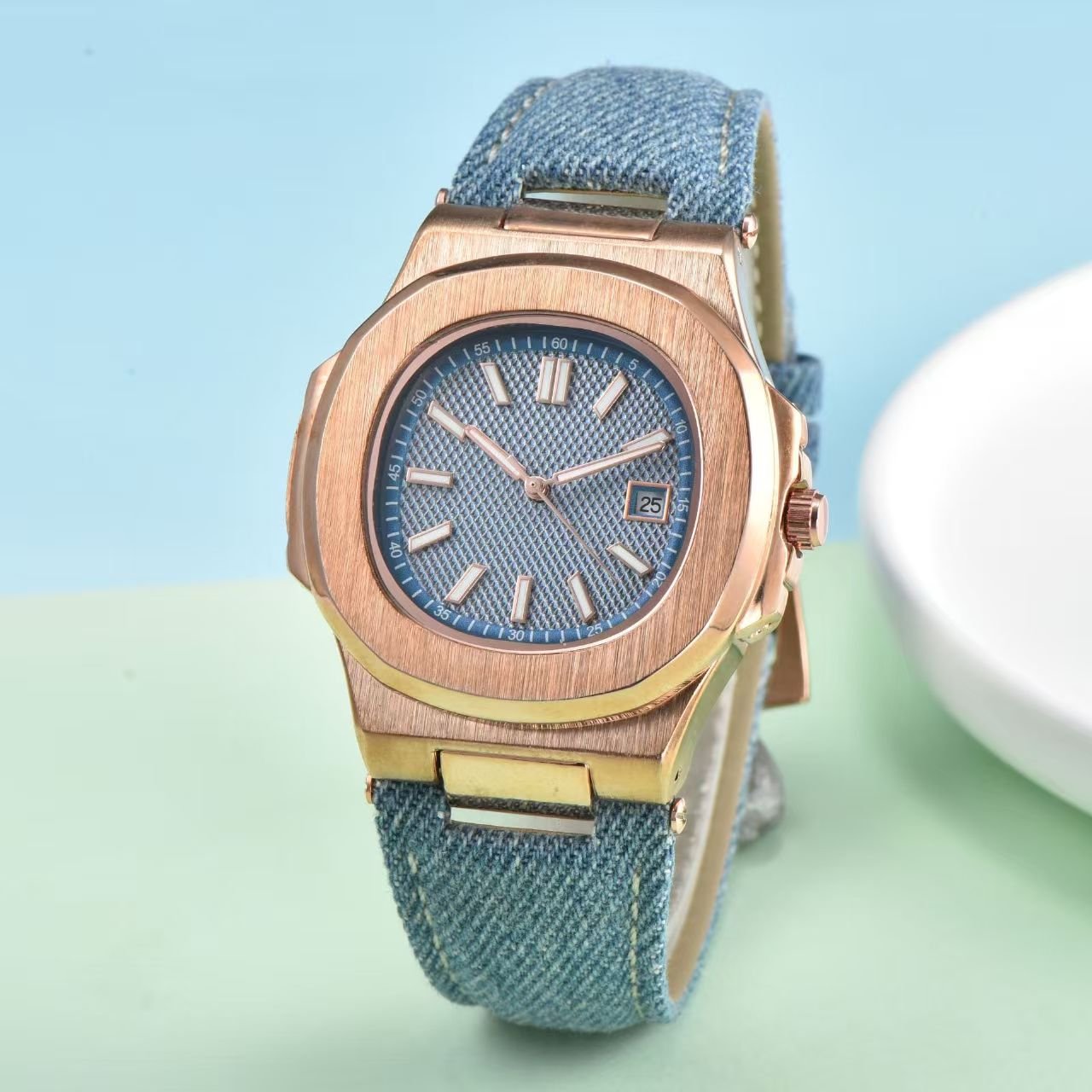 Light Luxury Korean Style Women Quartz Watch, Fashion Casual Versatile Ladies Wristwatch - Image 3