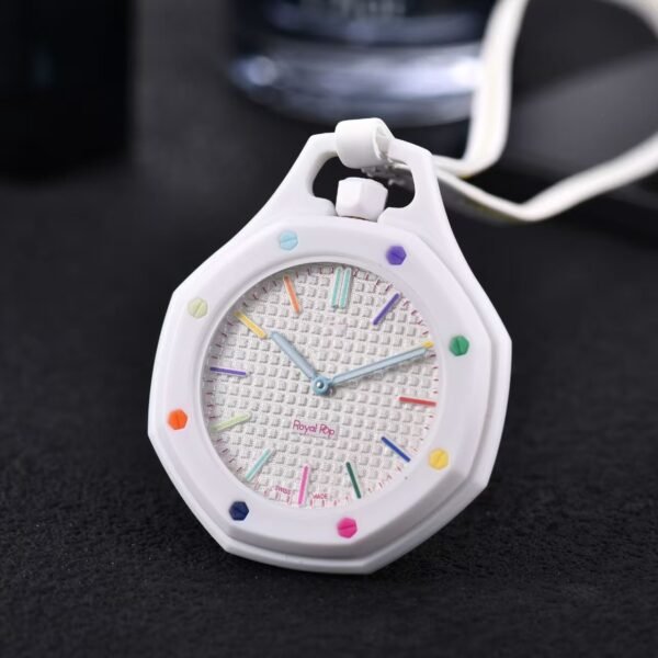 Style A Fashion Trendy Quartz Pocket Watch, Vintage Flip Cover Pocket Watch, Men Pocket Clock Gift Accessory