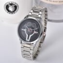 Wish Style BMW Steering Wheel Shaped Fashion Men Watch, Creative Personality Quartz Wristwatch