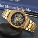 Fashion Men Quartz Watch with Calendar Display, Daily Waterproof Business Casual Versatile Wristwatch