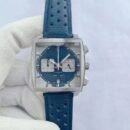 High Quality Business Men Quartz Wristwatch, All Steel Multi-Function 6-Hands Chronograph Luminous Date Watch - Blue