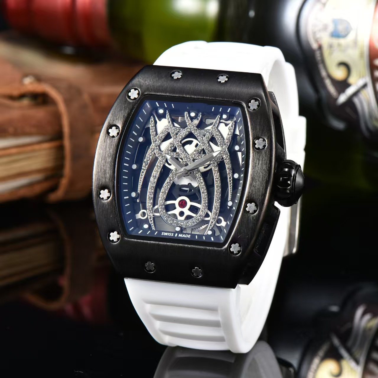 New European Style Men Quartz Watch, Fashion Trendy Versatile Business Casual Men Wristwatch - Image 2